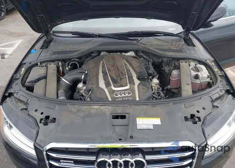 2015 Audi A8 L 4.0T из США, поврежденный, VIN WAU32AFD9FN023826